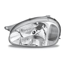 Farol Corsa Classic 2000 a 2010 Lado Esquerdo Carcaça Cinza Farol Corsa Classic 2000 a 2010 Lado Esquerdo Carcaça Cinza
