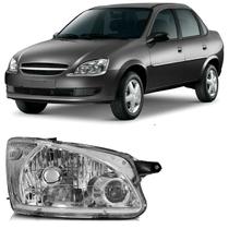 Farol Corsa Classic 2011 2012 2013 2014 2016 2017 Cromado