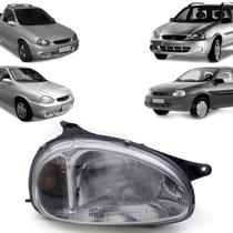 Farol Corsa Hatch Pickup Sedan Wagon Ld ate 2000 Usa H4 93354046