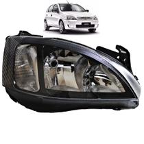 Farol Corsa Montana 2003 2004 2005 a 2012 Máscara Negra Farol Corsa Montana 2003 2004 2005 a 2012 Máscara Negra