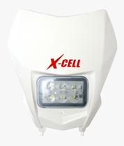 Farol Crf 230 Completo X-cell Com Leds e Suporte