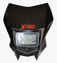 Farol Crf 230 Completo X-cell Com Leds e Suporte