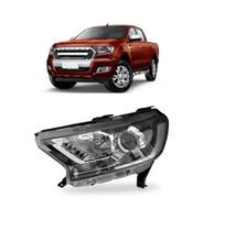 Farol Cromado Com Projetor Eletrico Ranger 2017 2018 a 2021 Farol Cromado Com Projetor Eletrico Ranger 2017 2018 a 2021