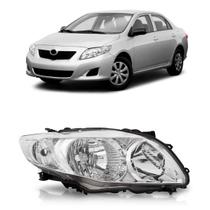 Farol Cromado Corolla 2009 A 2011 Farol Cromado Corolla 2009 A 2011