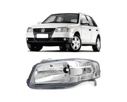 Farol Cromado Gol Parati Saveiro G4 2006 2007 2008 a 2009 Farol Cromado Gol Parati Saveiro G4 2006 2007 2008 a 2009