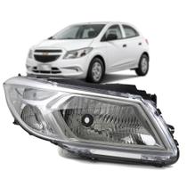 Farol Cromado Lado Direito Arteb Onix prisma 160774