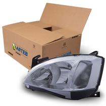 Farol Cromado Lado Esquerdo Lente Raiada Arteb Montana corsa 160735