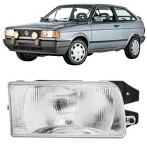 Farol Cromado Le Gol G1 Parati G1 Saveiro G1 Voyage 1991 Ate 1994 Encaixe Arteb