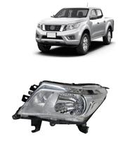 Farol Cromado Nissan Frontier 2017 a 2021 Sem Led Esquerdo Farol Cromado Nissan Frontier 2017 a 2021 Sem Led Esquerdo