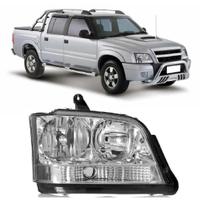 Farol Cromado Pisca Cristal S10 2001 2002 03 A 2011 Direito