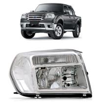 Farol Cromado Ranger 2010 2011 2012