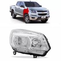 Farol Cromado S10 LT 2012 2013 2014 2015 Direito