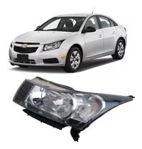Farol Cruze 2011 Até 2020 Cromado Com Aro Fumê Tyc Esquerdo Manual Farol Cruze 2011 Até 2020 Cromado Com Aro Fumê Tyc Esquerdo Manual