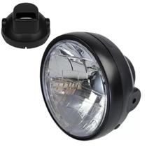 Farol Da Moto Cg 150 Titan Fan 2004 2005 2006 2007 2008 Aro Preto