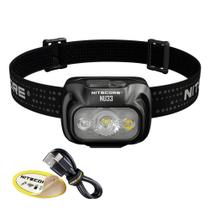 Farol de acampamento Nitecore NU33 700 lúmens USB-C recarregável Farol de acampamento Nitecore NU33 700 lúmens USB-C recarregável