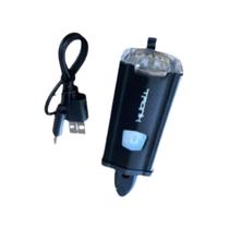 Farol de Alumínio Preto Led 200 Lumens Bateria Recarregável USB TRONIK