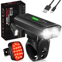 Farol de bicicleta DARKBEAM DB05 Recarregável USB-C 4000LM