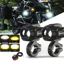 Farol De LED 6000K Para Motocicleta, Luz De Neblina Para BMW R 1200 GS Adventure, Lâmpada Auxiliar