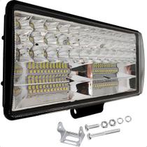 Farol De Led Forte Para Trator 252w 84 Leds 12v 24v