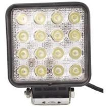 Farol de Led Quadrado com 16 Leds 48W Farol de Led Quadrado com 16 Leds 48W