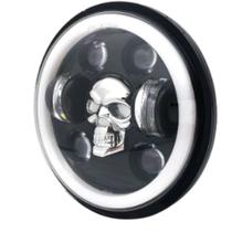 Farol de led redondo 5,75" para moto alto e baixo unitário