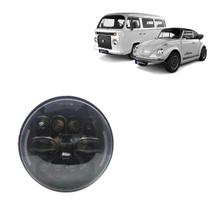 Farol de Led Redondo 7 Polegadas Angel Eyes Drl Função Seta