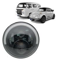 Farol de Led Redondo 7 Polegadas Angel Eyes Drl Função Seta