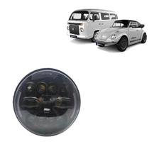 Farol de Led Redondo 7 Polegadas Angel Eyes Drl Função Seta