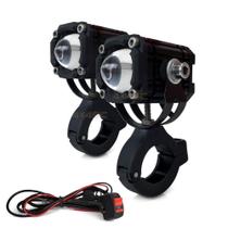 Farol de LED U94 para Moto Milha/Neblina e Strobo - 12V - MOD LEDs