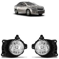 Farol De Milha Auxiliar Cobalt Sonic Onix Spin 2012 A 2015 Liso Acrílico