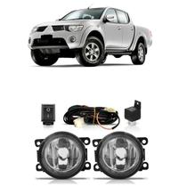 Farol de Milha Auxiliar Mitsubishi L200 Triton 2006 A 2018 Completo