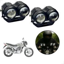 Farol de Milha Auxiliar Neblina Led 20w 12v 24v Honda CG 150 Sport 2004 2005 2006 2007 2008 2009