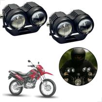 Farol de Milha Auxiliar Neblina Led 20w 12v 24v NXR 150 Bros 2006 2007 2008 2009 2010 até 2014