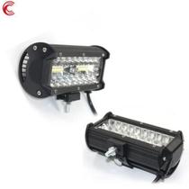 Farol de milha barra auxiliar 40 leds 120w universal cinoy