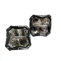 Farol de milha com drl longo alcance 80w + 80w scp-6954 Farol de milha com drl longo alcance 80w + 80w scp-6954