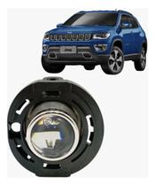 Farol De Milha Dianteiro Compass Jeep K68140324aa Original Branco Farol De Milha Dianteiro Compass Jeep K68140324aa Original Branco