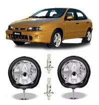 Farol De Milha Fiat Brava 1999 2000 2001 2002 2003 + Lâmpada