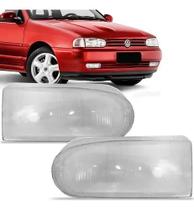 Farol de Milha Gol Parati Saveiro Bola 1995 a 2005 Lente Vidro Raiado