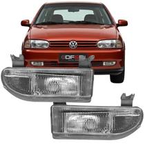 Farol de Milha Gol Parati Saveiro G2 1995 a 2002 Lente Vidro