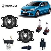 Farol de Milha Importado Sandero 2019 H11 Kit