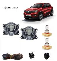 Farol de Milha Kwid 2019 Lâmpada H16 Kit