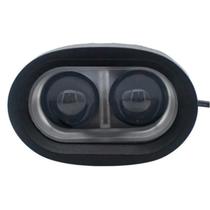 Farol de Milha Led Auxiliar Oval Moto Carro Universal 2 Leds Spot Branco 20w 1224v Pulverizador Agricola Empilhadeira Trator Caminhão Farol de Milha Led Auxiliar Oval Moto Carro Universal 2 Leds Spot Branco 20w 1224v Pulverizador Agricola Empilhadeira Trator Caminhão