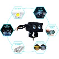 Farol de Milha LED auxiliar Potente 20W LE-6792 Carro 4x4 jeep Pickup off-road Farol de Milha LED auxiliar Potente 20W LE-6792 Carro 4x4 jeep Pickup off-road