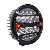 Farol de milha LED Circular 90W 8100 lumens DJ-1413MAX 12v Alta Potência off-road Jeep Troller