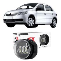 Farol de milha LED Gol G5 2008 ate 2013 Golf 2006 ate 2013 Polo 2007 ate 2012 Spacefox 2011 ate 2014 Fox 2011 ate 2014 Voyage Saveiro 2009 ate 2012
