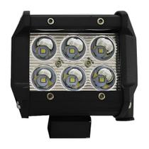 Farol De Milha Led Jeep Troller Caminhão Trator 12v 24v 18w