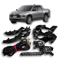Farol de Milha LED Montana 2023 Kit Completo com Botão Moldura Preta Modelo Original Farol de Milha LED Montana 2023 Kit Completo com Botão Moldura Preta Modelo Original