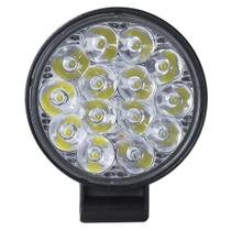 Farol de Milha LED Quadrado Universal 12/24V 6000K Tiger Auto