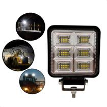 Farol de Milha Luz Auxiliar de LED 144W jeep pickup trator 4x4 Iluminação noturna LE-6721
