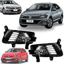 Farol de Milha Neblina Direito LED DRL Polo Virtus 2017 a 2023 Farol de Milha Neblina Direito LED DRL Polo Virtus 2017 a 2023